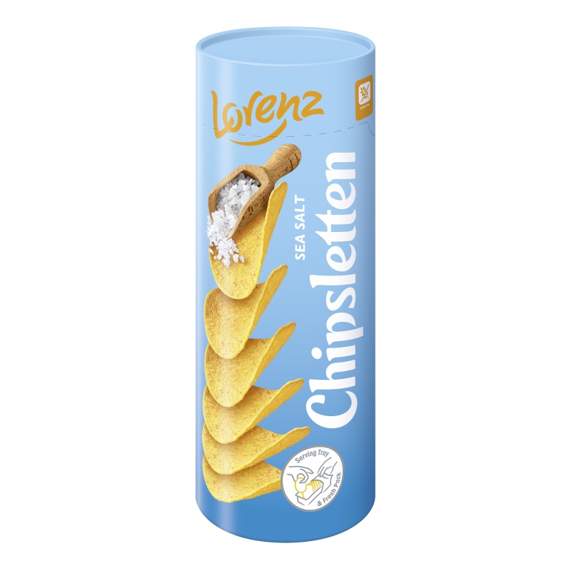 Lorenz Chips letten sea salt flavour - 100g