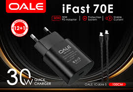 OALE iFast70E - Wall Charger - 25W - 1 Ports - Black