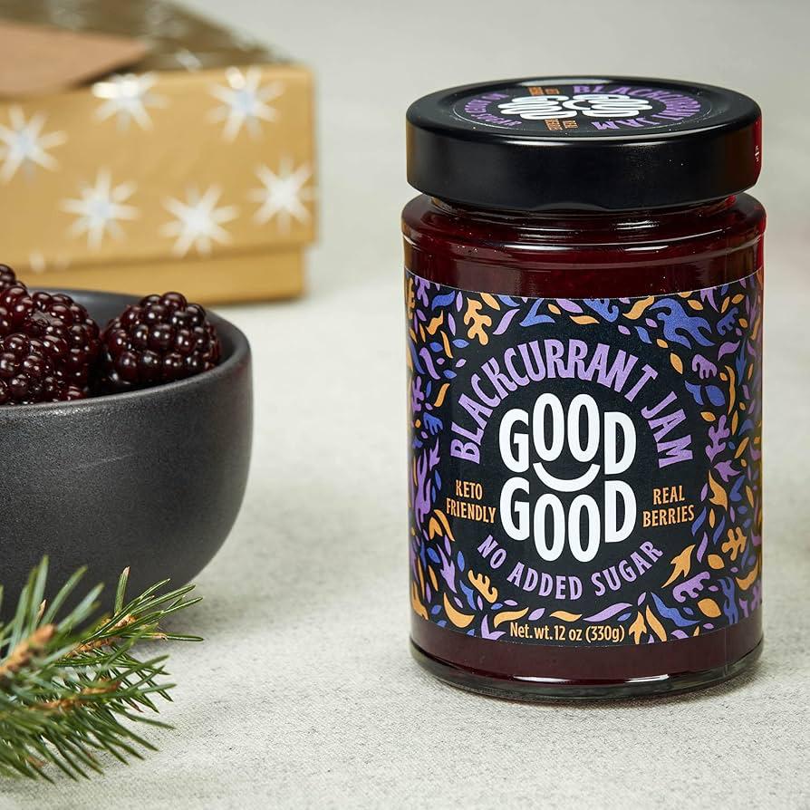 Good Good Blackcurrant Jam No Added Sugar