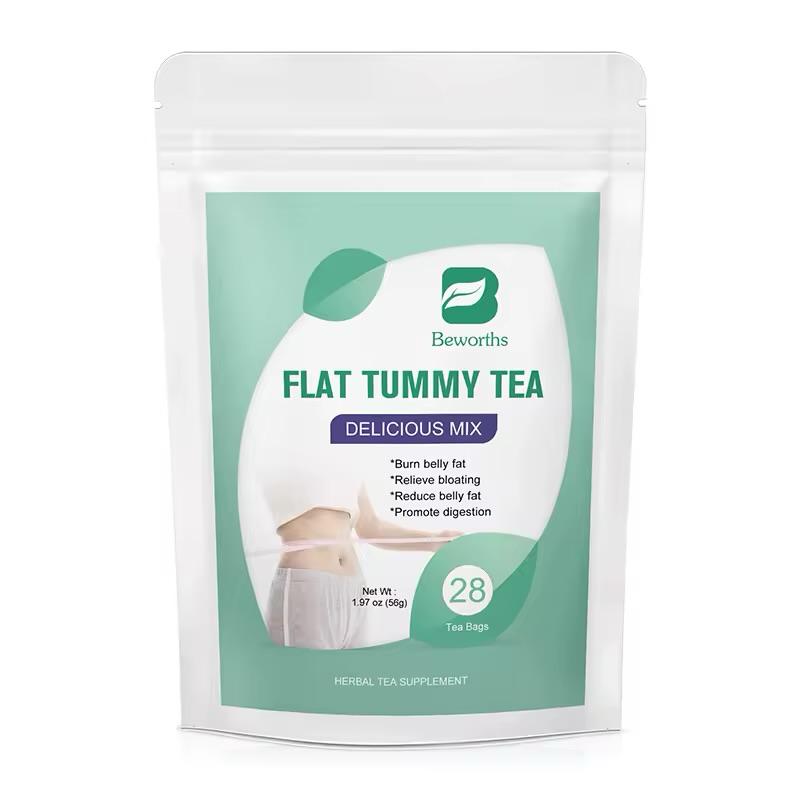 Flat Tummy Tea Organic Detox Slimming Teabags Belly Flat Fat Burn Support Immune