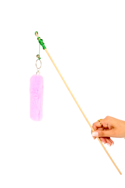 1pcs Feather Cat Toy with Bell