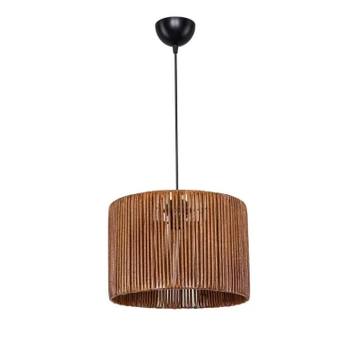 modelsa Modelsa Modelsa Roya Pendant Light Cylinder brown