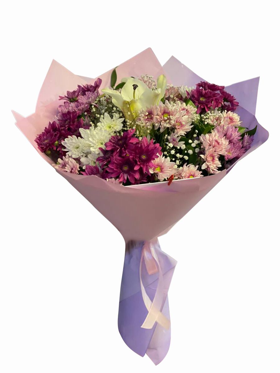 Mixed Chrysanthemums Bouquet