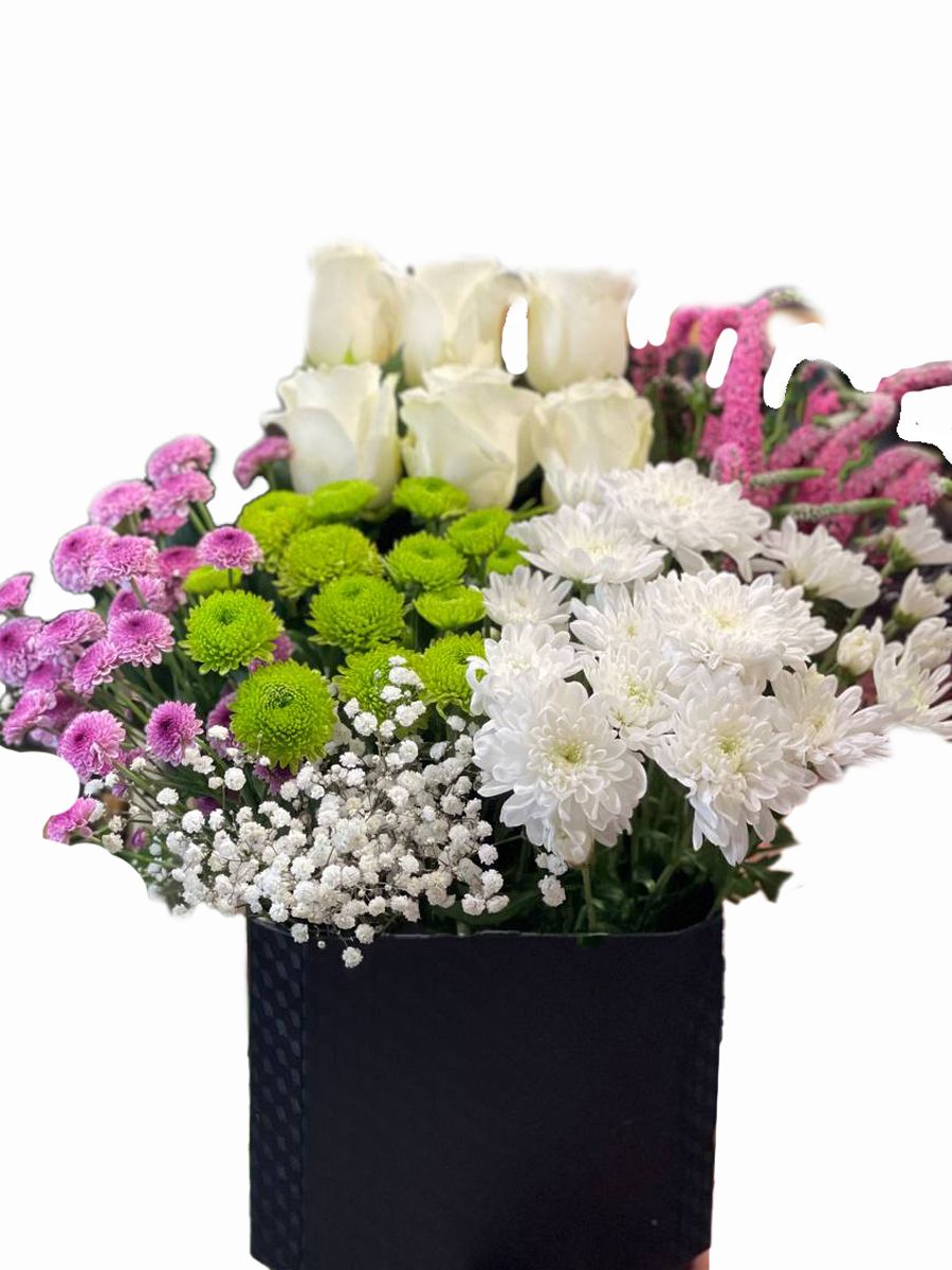 Mix Flower Basket