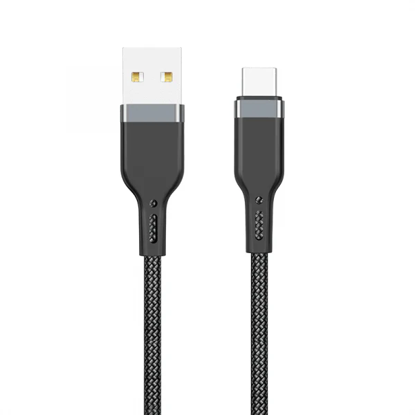 WiWU Platinum USB-A to Type-C 1.2m Cable - Black