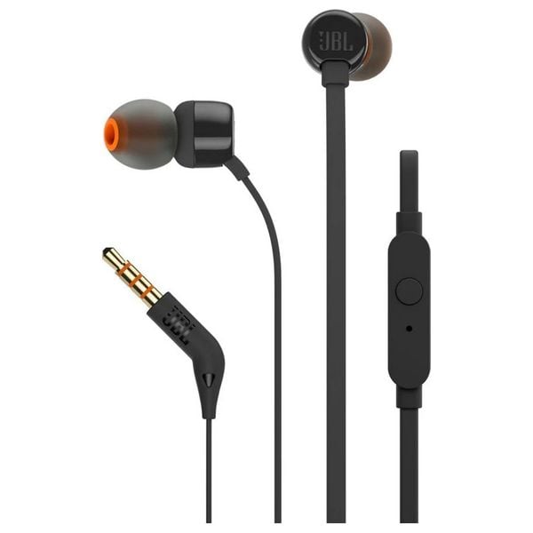 JBL T110 In-Ear Headphones - Black