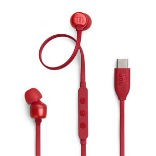 JBL- T310 USB C Wired Headphone - Blue