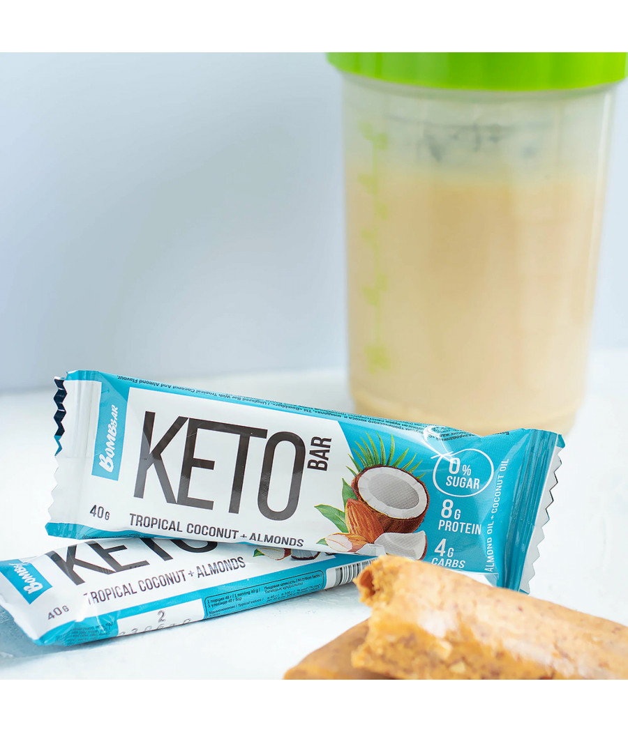 BOMBBAR KETO Protein Bar "Tropical Coconut & Almond