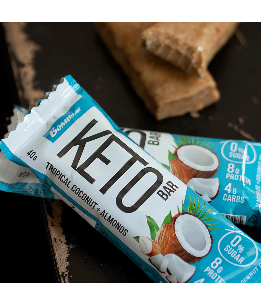 BOMBBAR KETO Protein Bar "Tropical Coconut & Almond