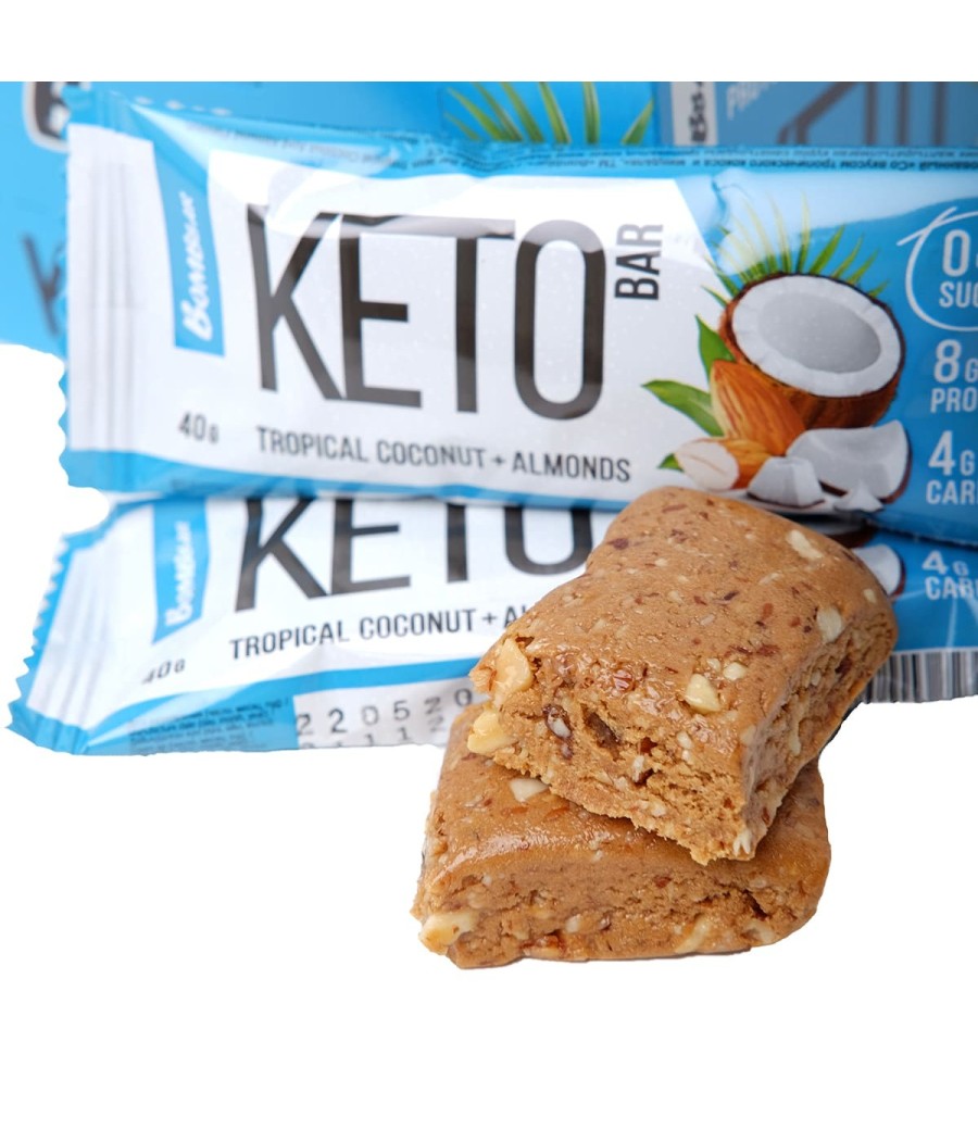 BOMBBAR KETO Protein Bar "Tropical Coconut & Almond