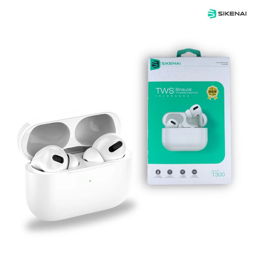 Sikenai Tws Binaural Wireless Earphone T300 White