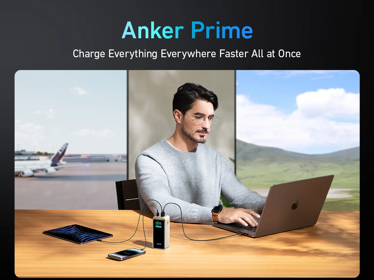 Anker Prime 20,000mAh Power Bank (200W) and 737 Charger (GaNPrime 120W)