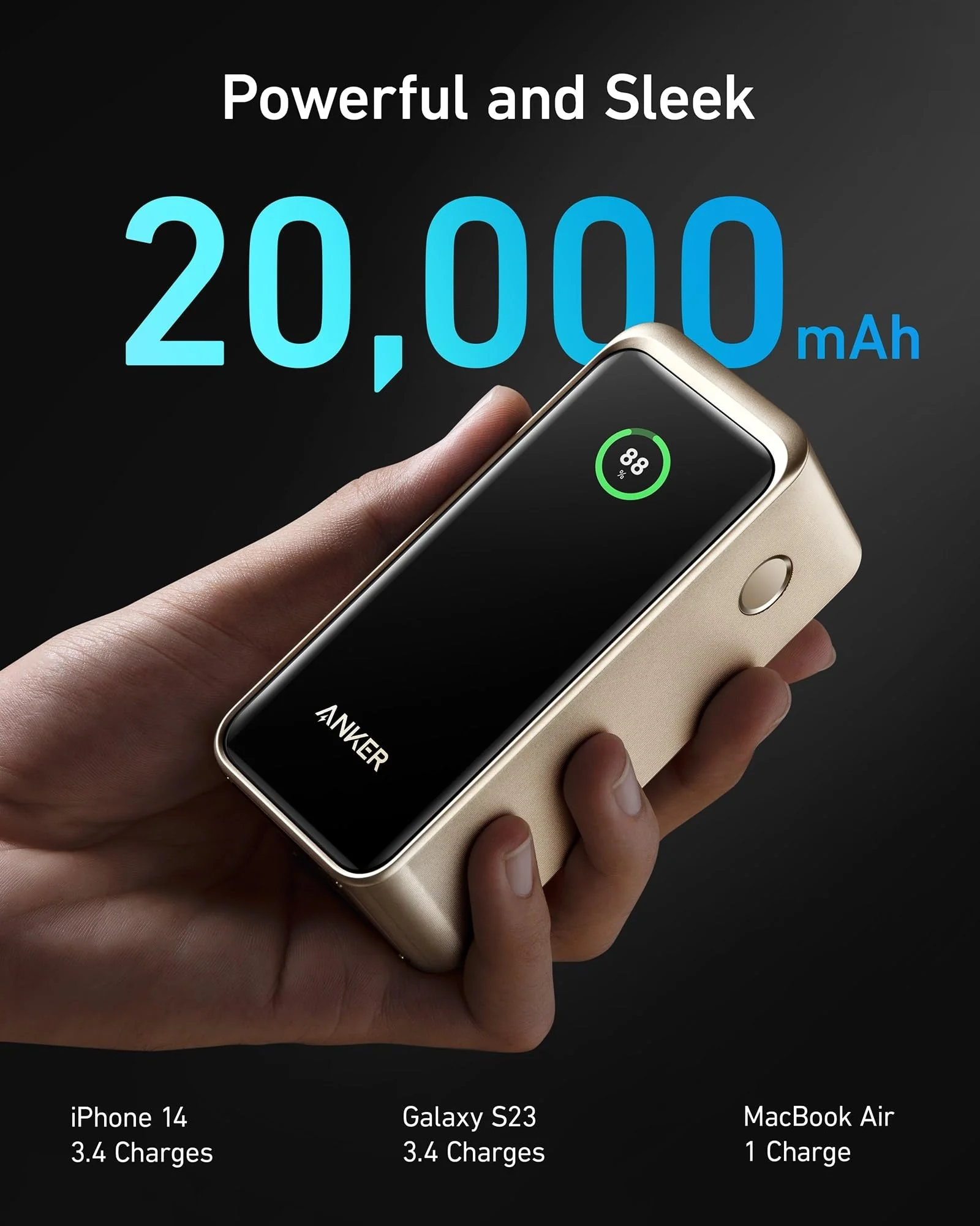 Anker Prime 20,000mAh Power Bank (200W) and 737 Charger (GaNPrime 120W)