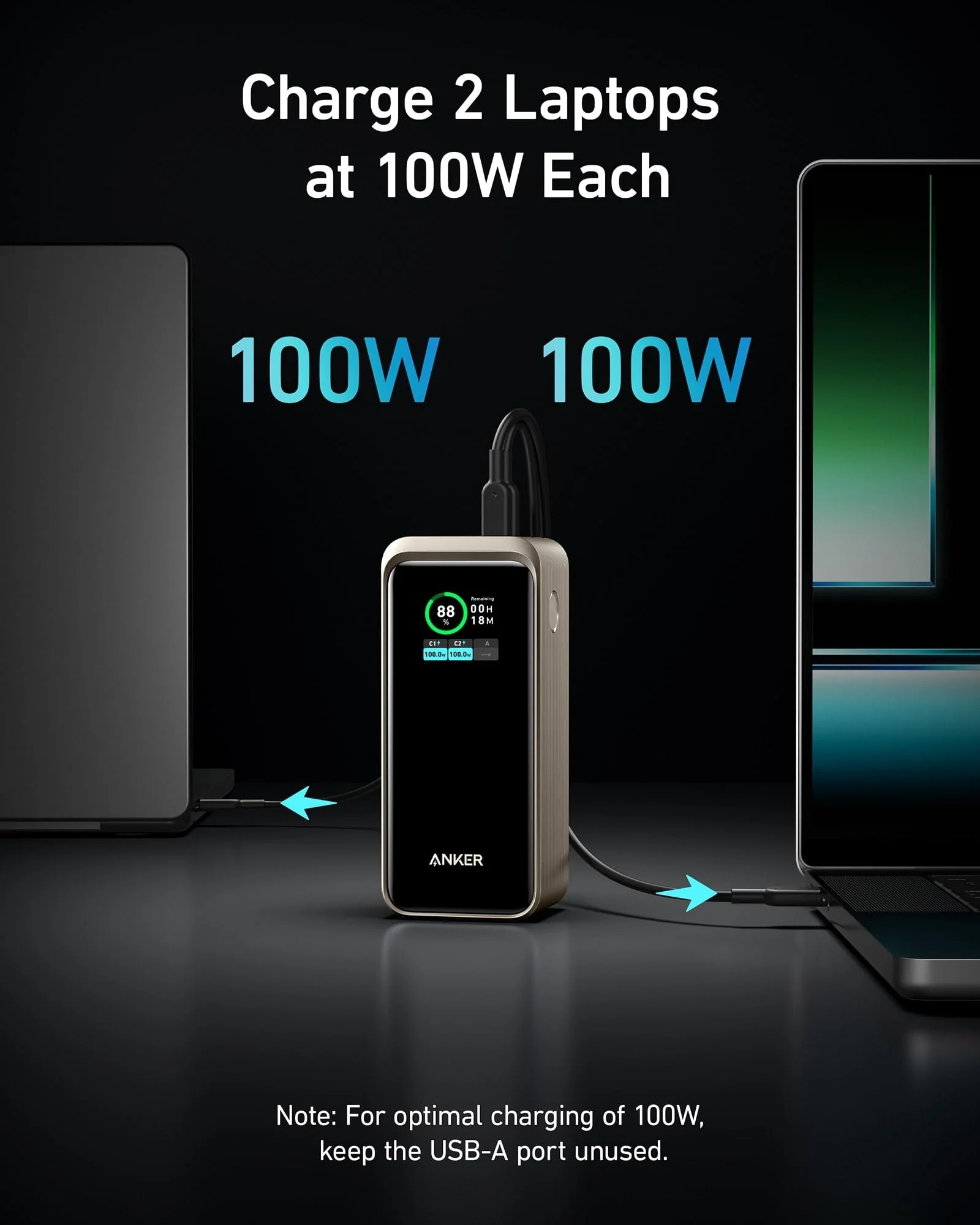 Anker Prime 20,000mAh Power Bank (200W) and 737 Charger (GaNPrime 120W)