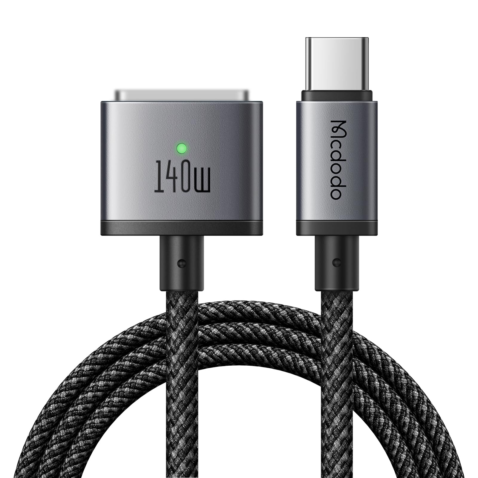 Mcdodo Flash 140W USB-C to Magsafe 3 Magnetic Cable with LED (2M)