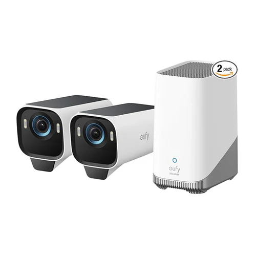 Eufy eufyCam S3 Pro | Wireless Outdoor Camera 2-Cam Kit