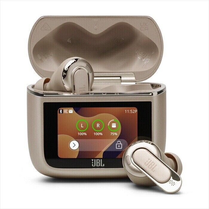JBL Tour Pro 3 Wireless Bluetooth Noise-Cancelling Earbuds