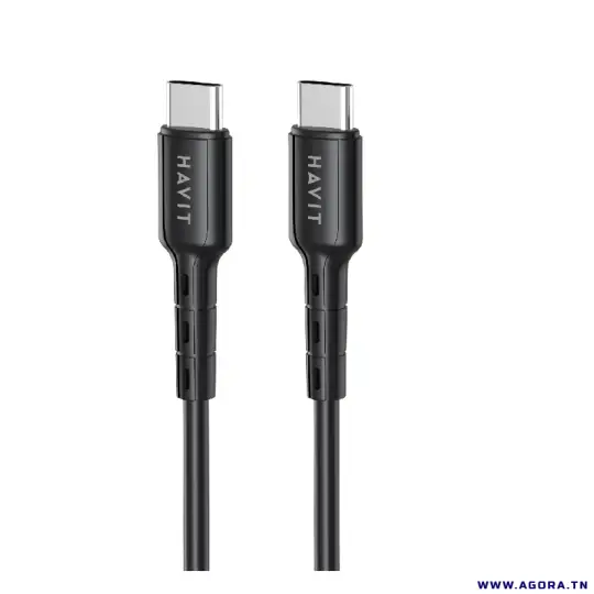 Havit USB-C to USB-C PD 60W Cable 1M