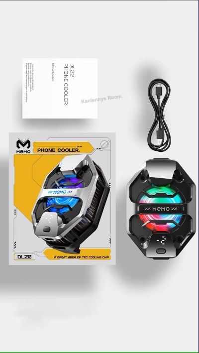 MEMO Cooling Fan Radiator for IPhone Android PUBG Game Cooler