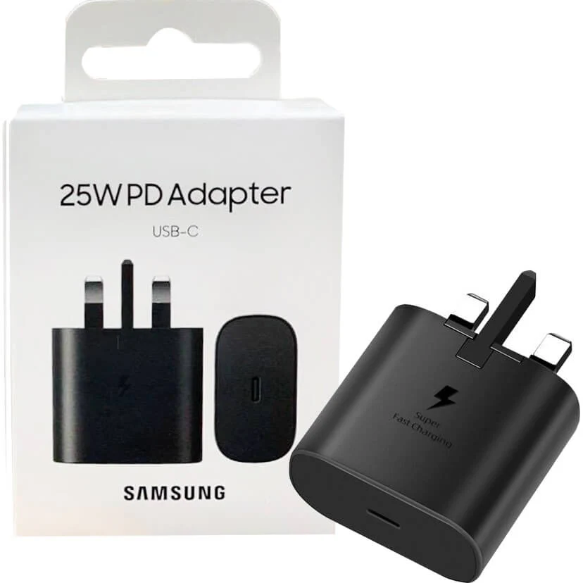 Samsung 25W PD USB-C Original Adapter - Black