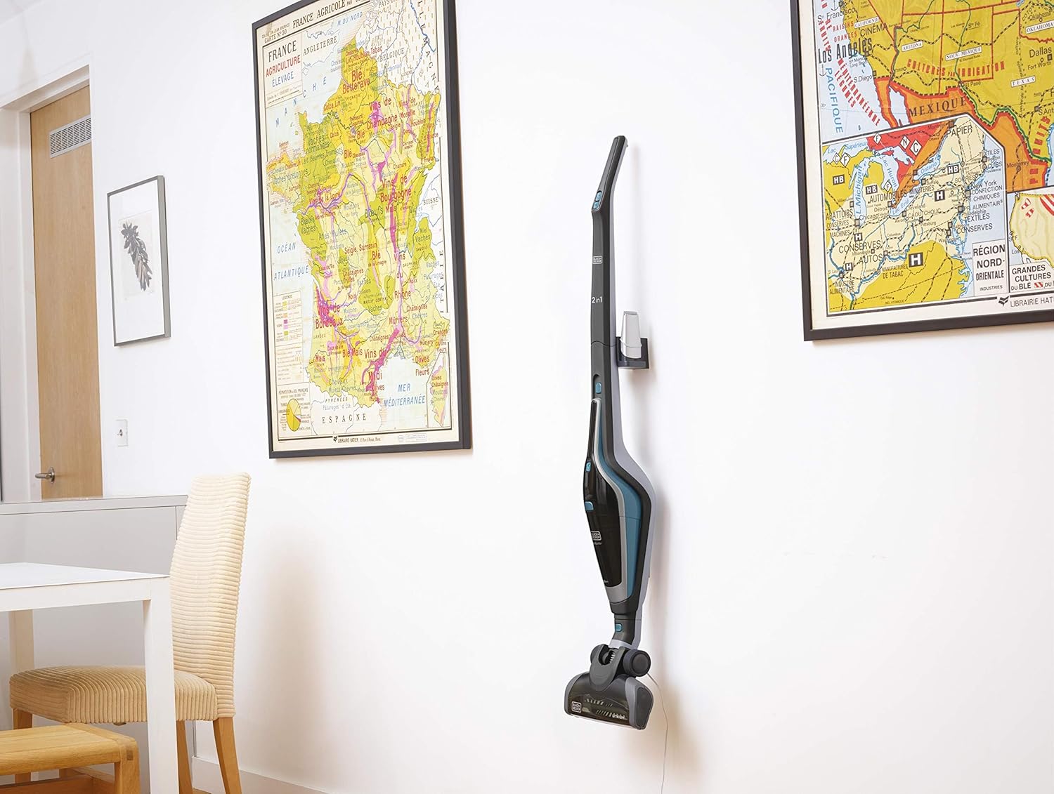 14.4V Li-ion 2-in-1 Cordless Stick Vacuum Cleaner with Intelligent Boost Mode