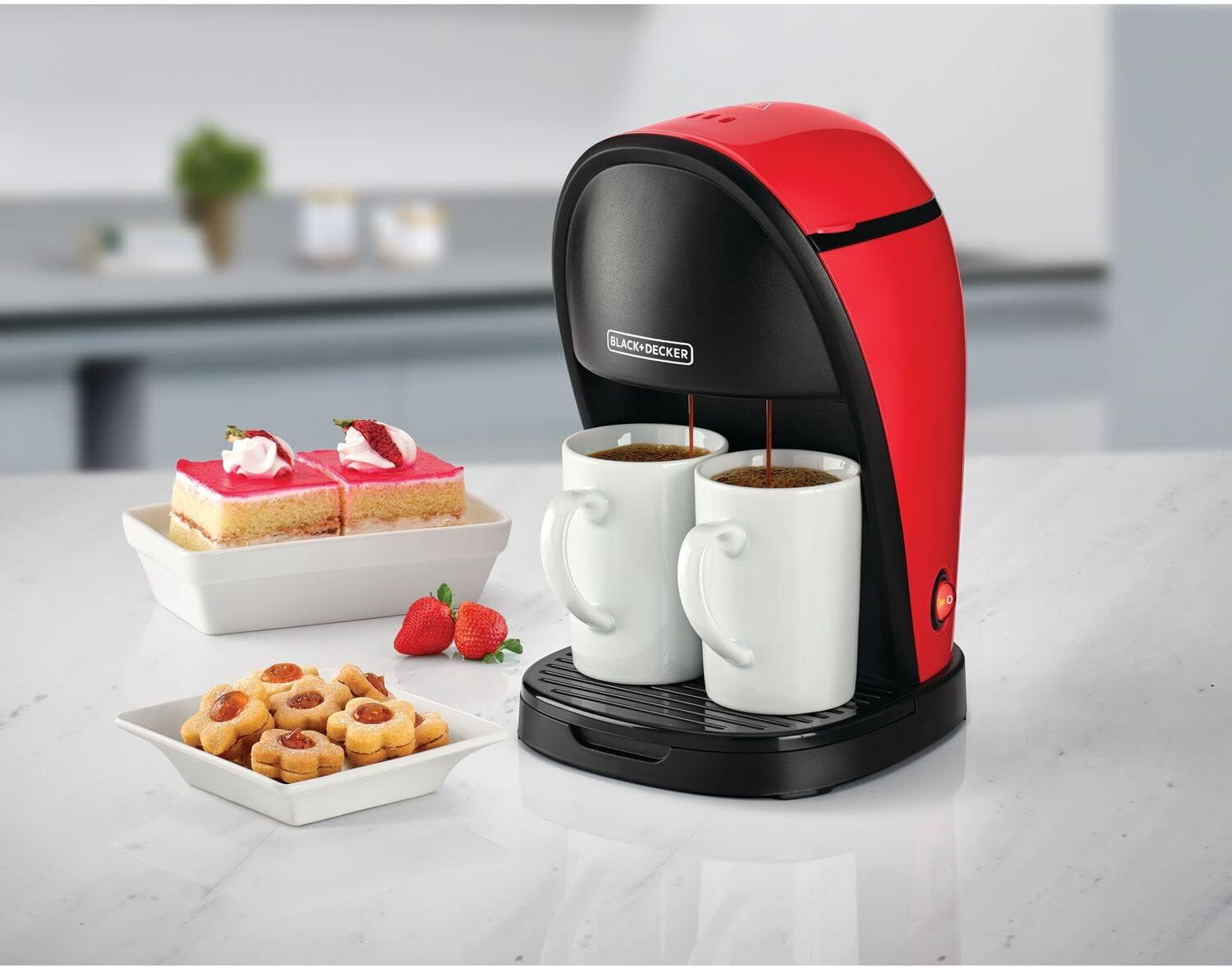 BLACK+DECKER 450w 2 cups coffee maker machine 250ml