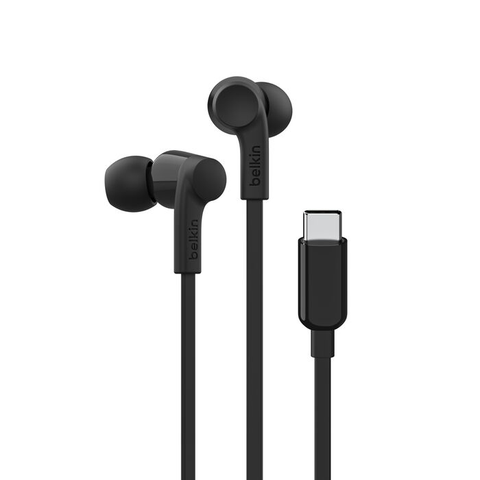 Belkin USB-C Wired Headphone - Black