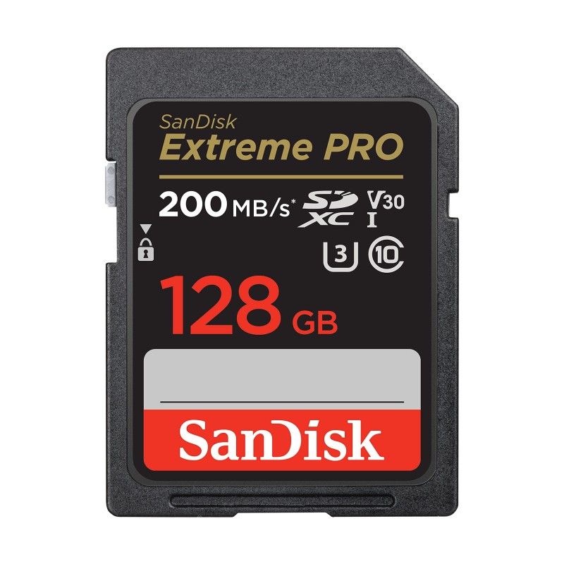 SanDisk Extreme PRO SDXC UHS-I Memory Card 128GB