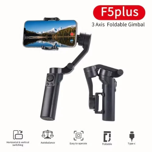 F5 Plus - 3-axis Phone Stabilizer With Gimbal