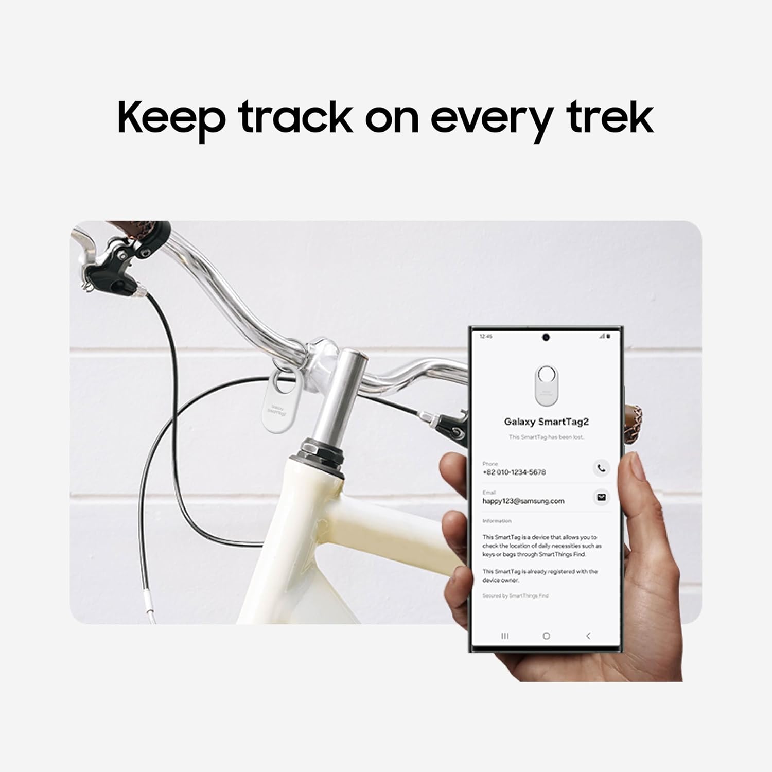 Samsung Galaxy SmartTag2, Bluetooth Tracker, Smart Tag Tracking Devic
