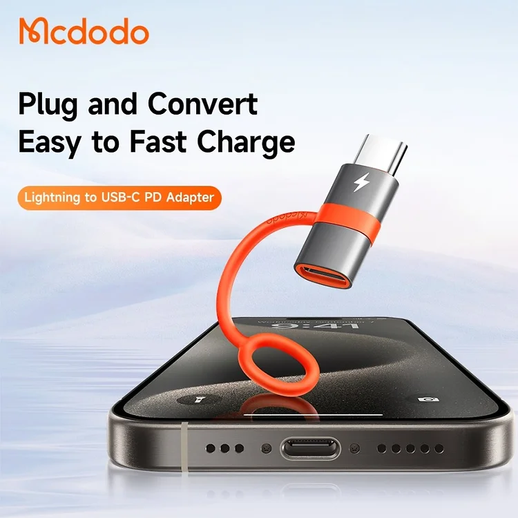 Mcdodo Lightning to USB-C OTG with Hook 60W