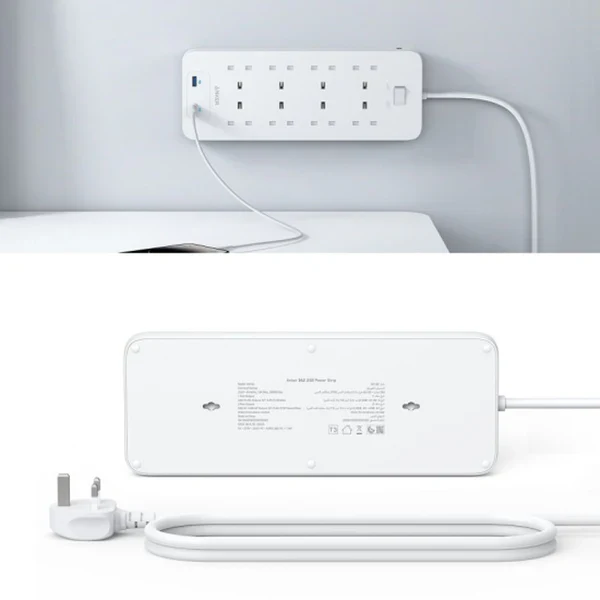 ANKER 342 USB Power Strip, 10-in-1 Power Extension A9182K21