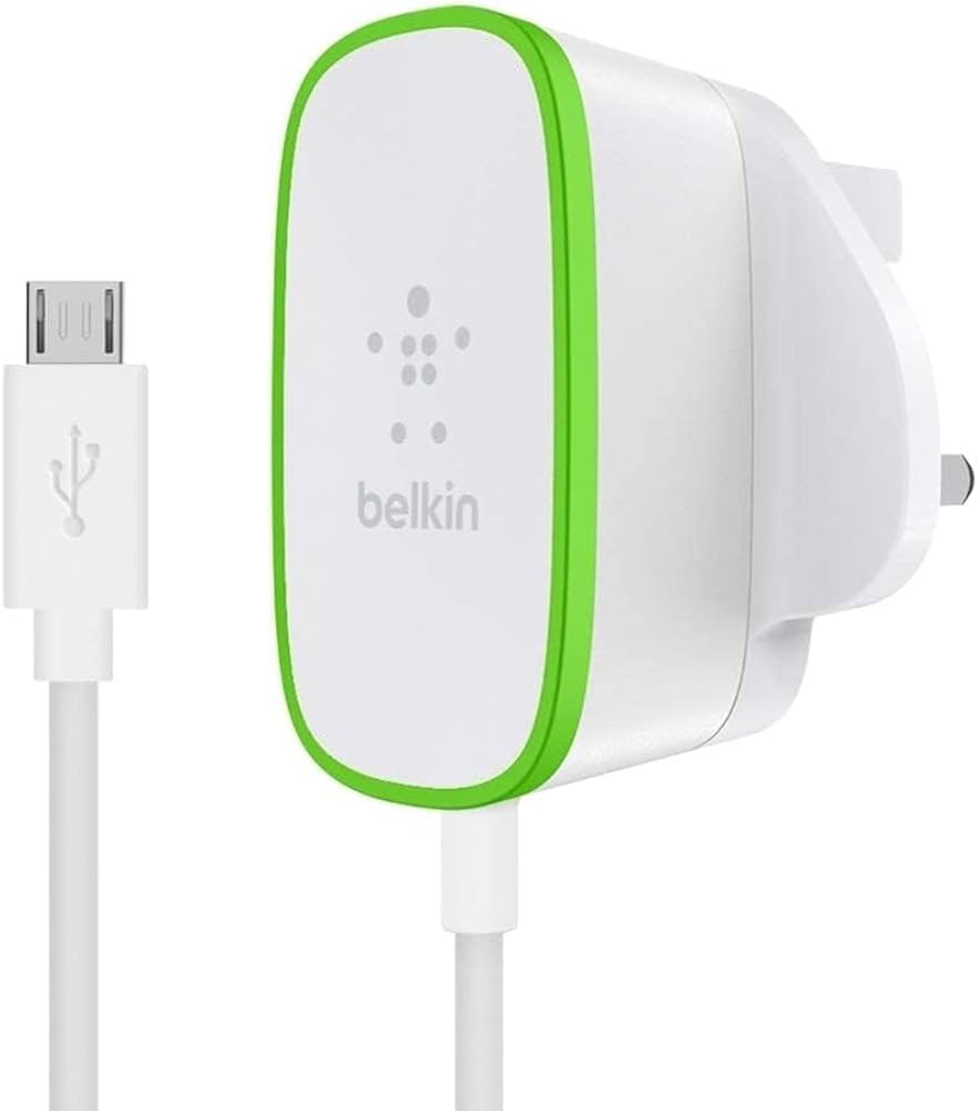 Belkin Fastcharge Adapter With Micro-usb Cable - White