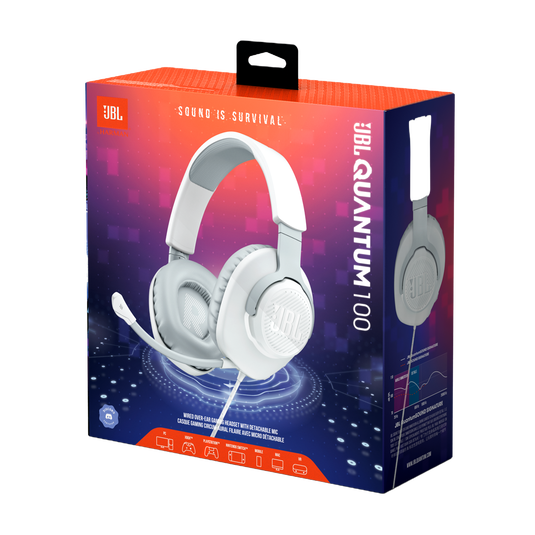 JBL Quantum 100 Wired Over-Ear Gaming Headphones