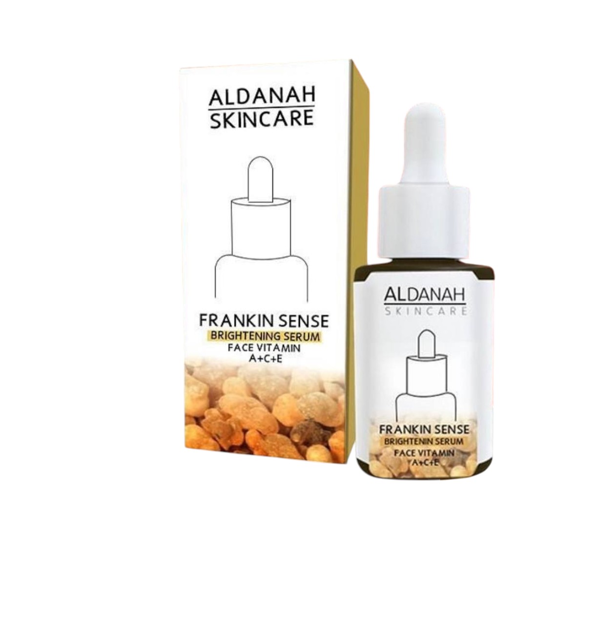 Aldanah Skincare Aldanah Skincare Frankin Sense Brightening Serum Face Vitamin A+C+E