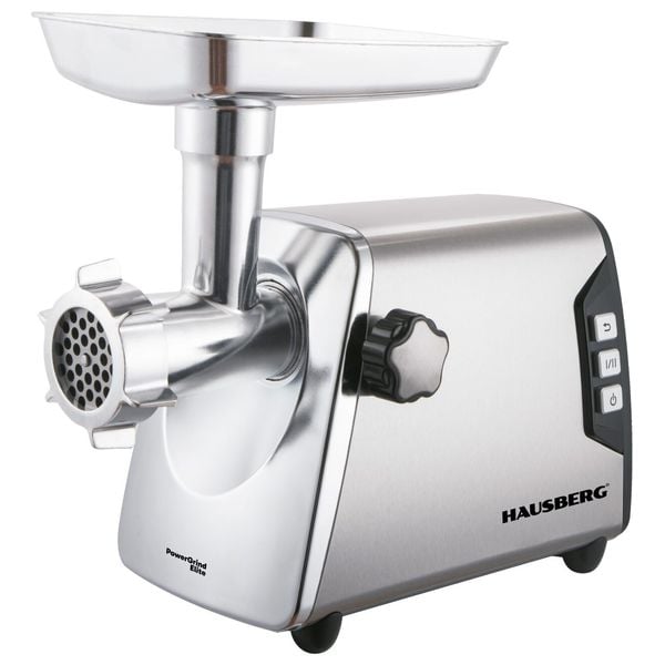 HAUSBERG HB-3460 - Meat Grinder - Silver