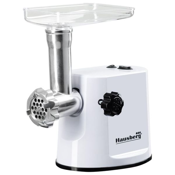 HAUSBERG HB-3415AB - Meat Grinder - White