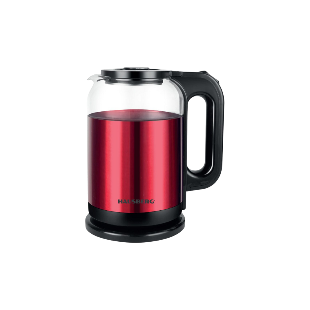 Electric Kettle HAUSBERG HB-3622RS, 1800W, 2L Capacity