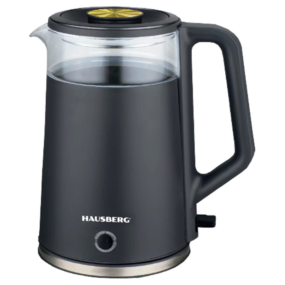 HAUSBERG HB-3619NG - Kettle - Black