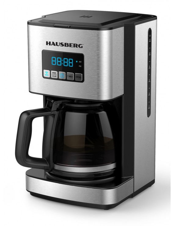 Hausberg Coffee Maker - HB-3755 - Stainless Steel