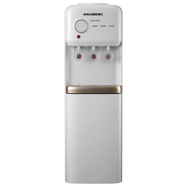 HAUSBERG HB-6028AB - Water Dispenser With Refrigerator - Off-White