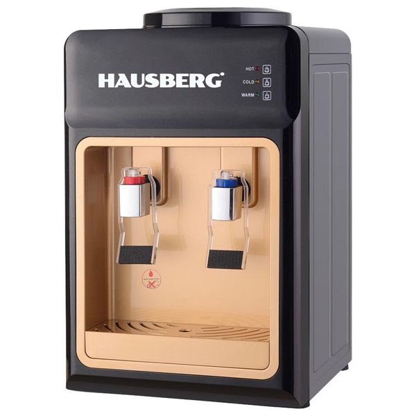 HAUSBERG HB-6026NG - Water Dispenser - Black Brown