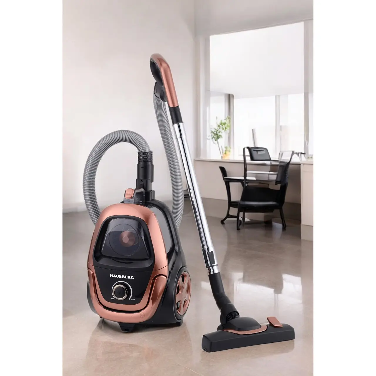 HAUSBERG HB-2823AU - 1400W - Bagless Vacuum Cleaner - Rose Gold