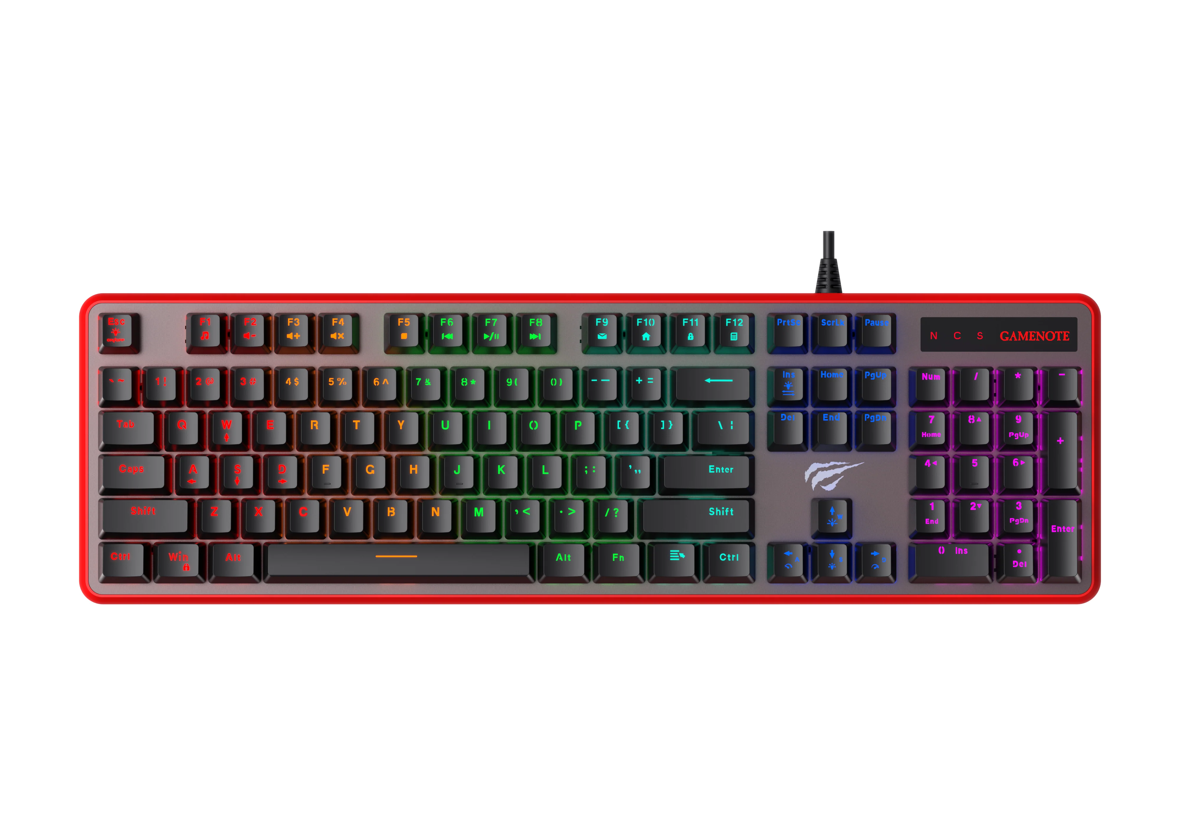 Havit Gamenote KB870L RGB Gaming Mechanical Keyboard