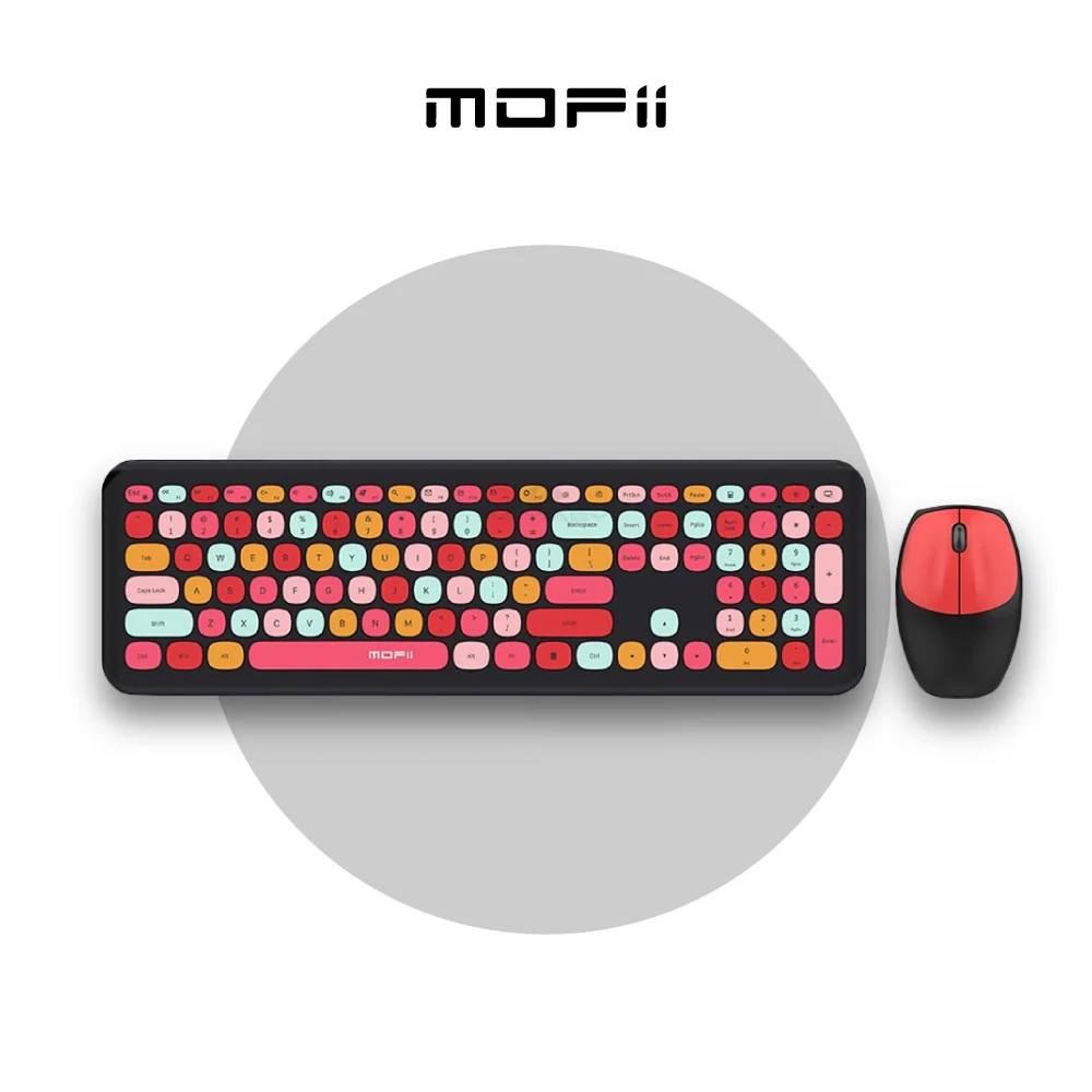 Mofii Wireless Keyboard & Mouse Set 666