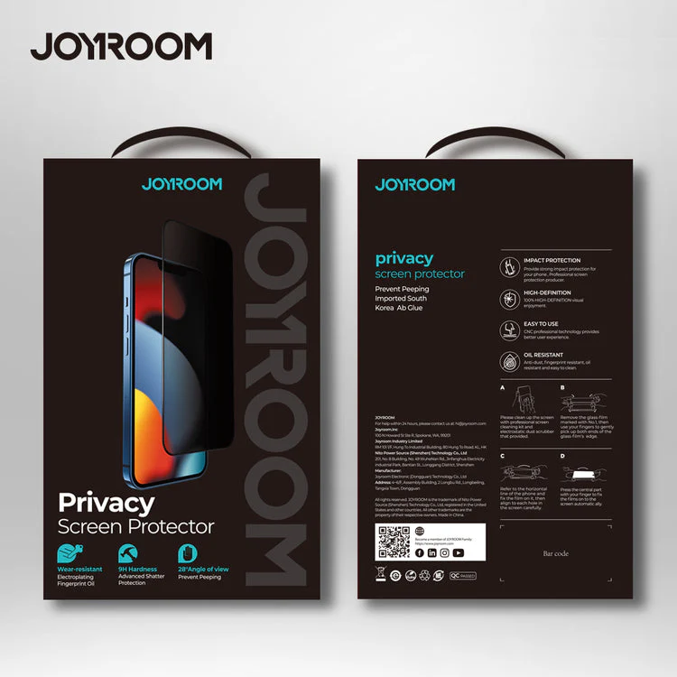 Joyroom Privacy Screen Proctor  Iphone 12 promax