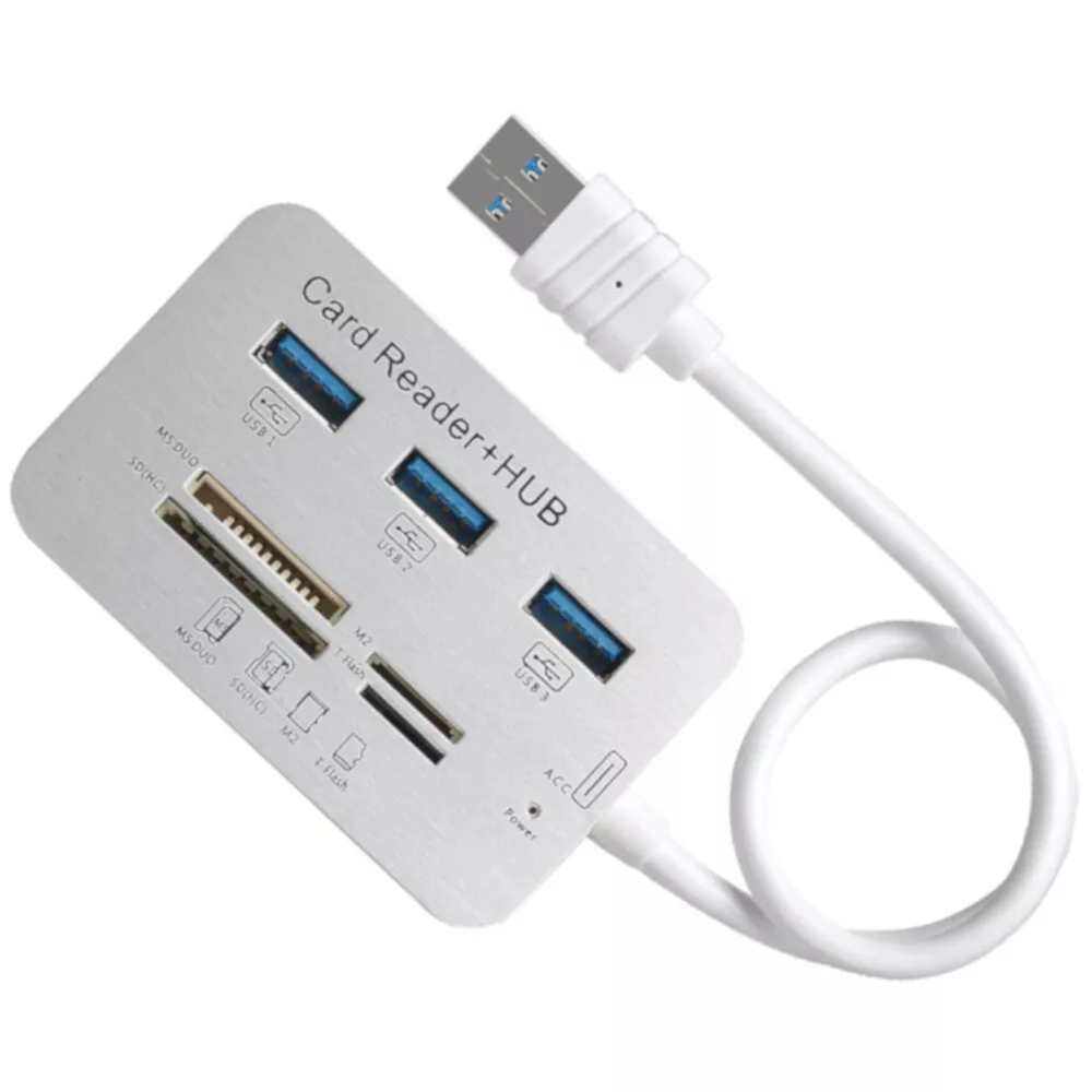 Hub 3.0/3.1 + Card Reader 3 Port USB