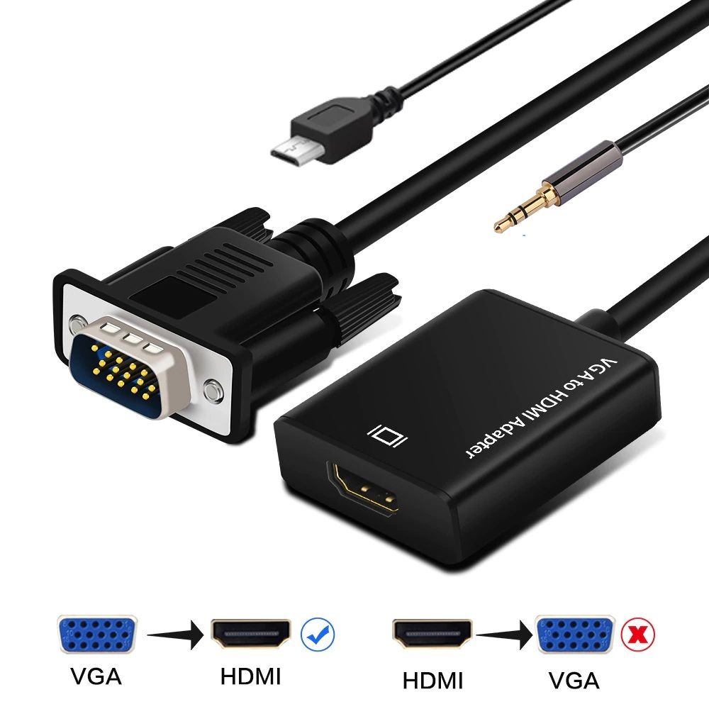 VGA to HDTV Adapter with Audio