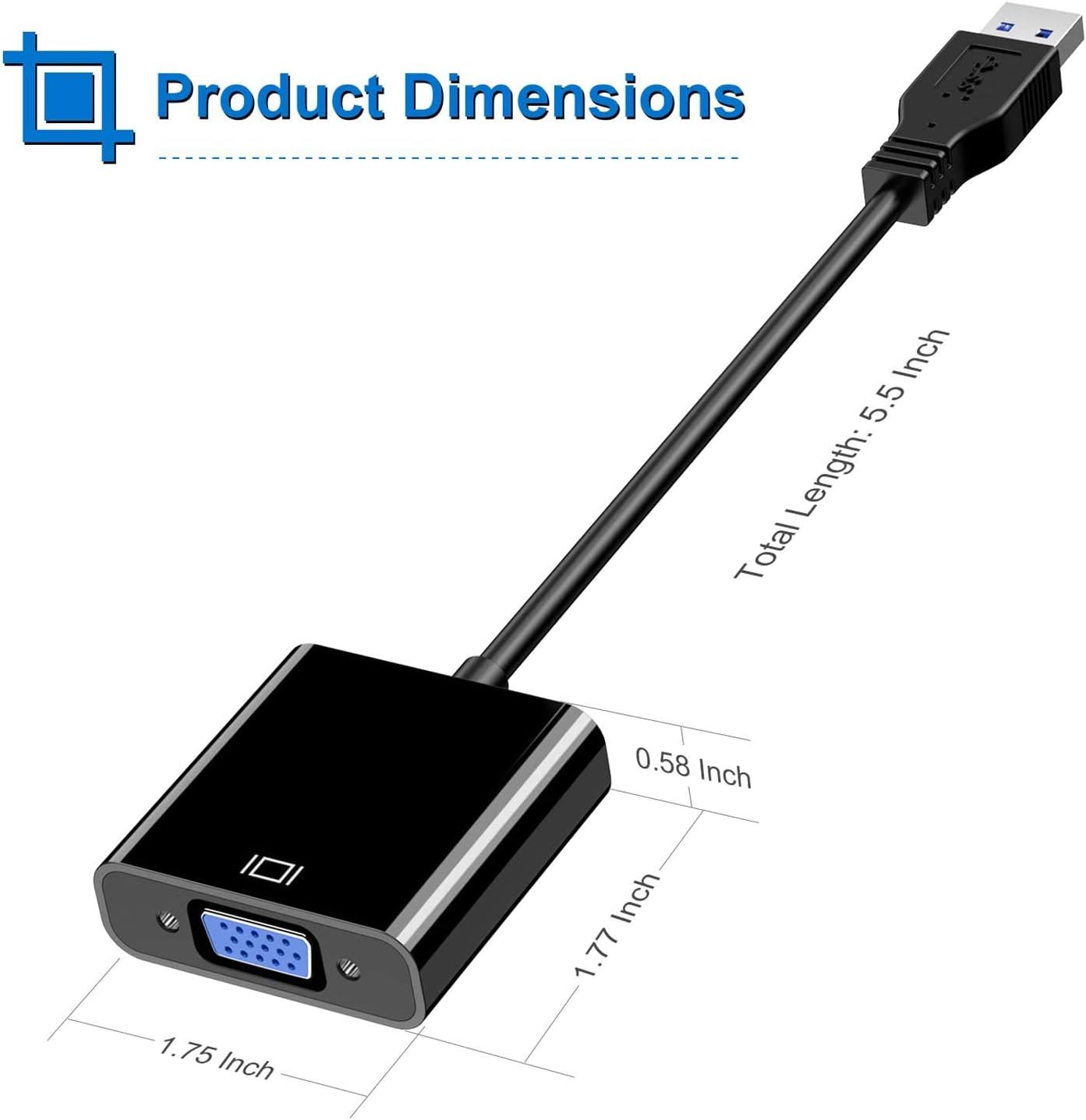 USB 3.0 TO VGA Adapter