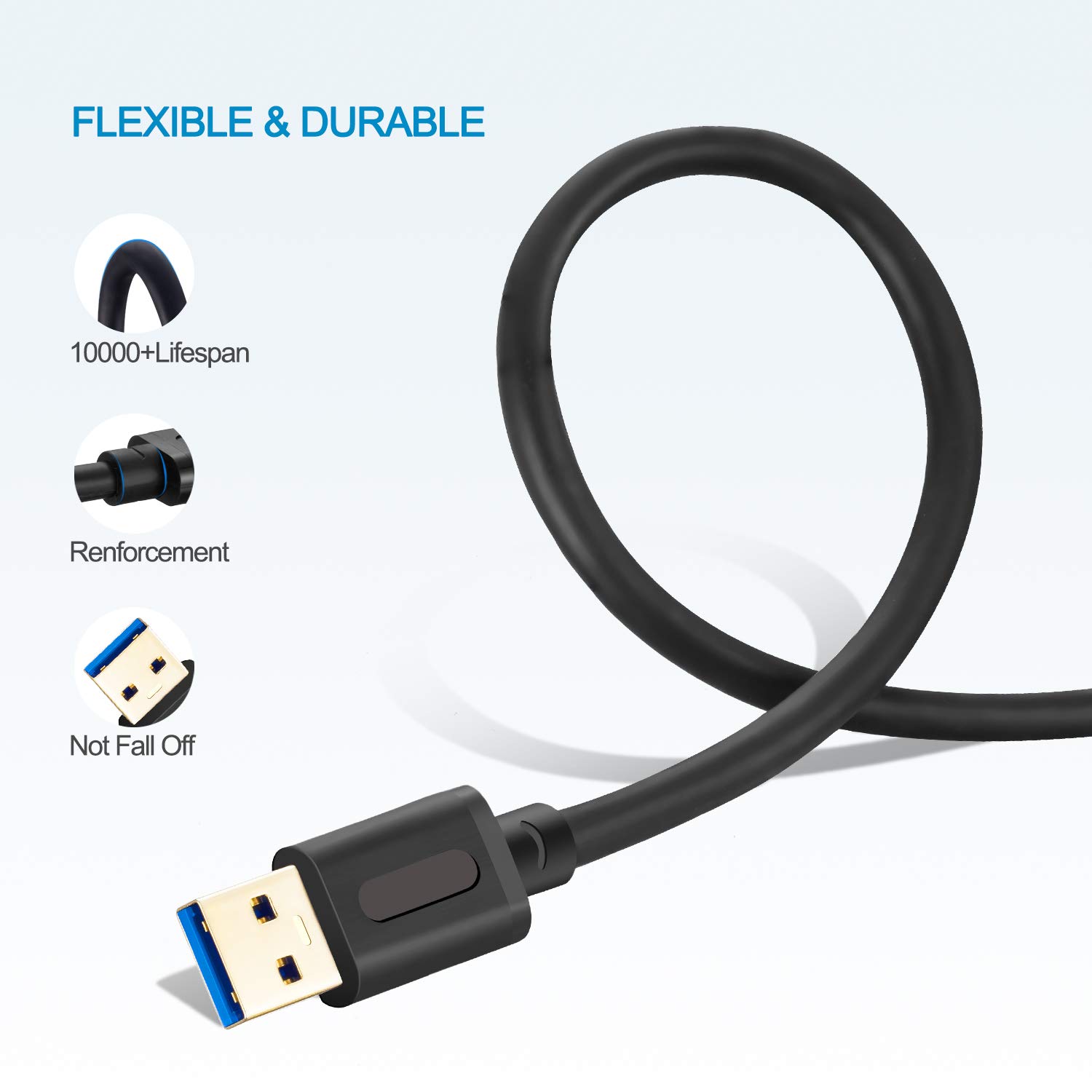 1M USB TO USB Cable